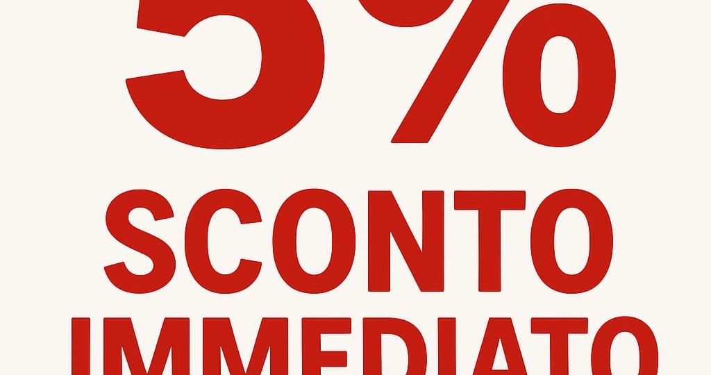 immagine sconto